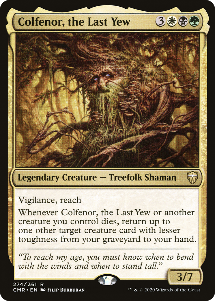 Image of Colfenor, the Last Yew (CMR-274) - Commander Legends