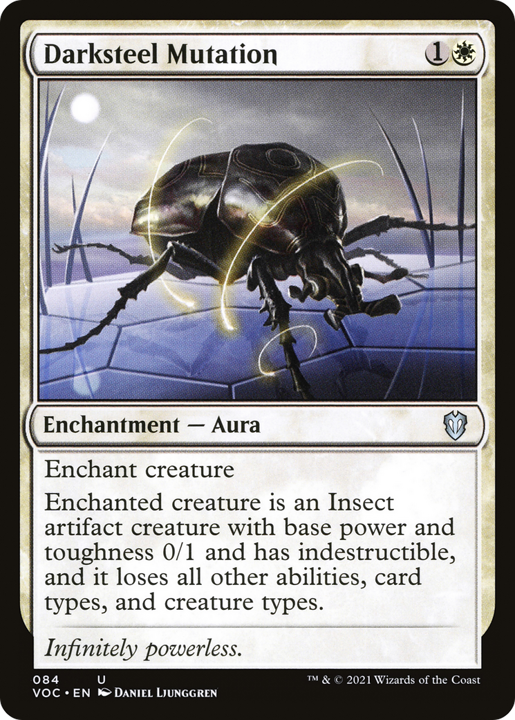 Image of Darksteel Mutation (VOC-084) - Crimson Vow Commander