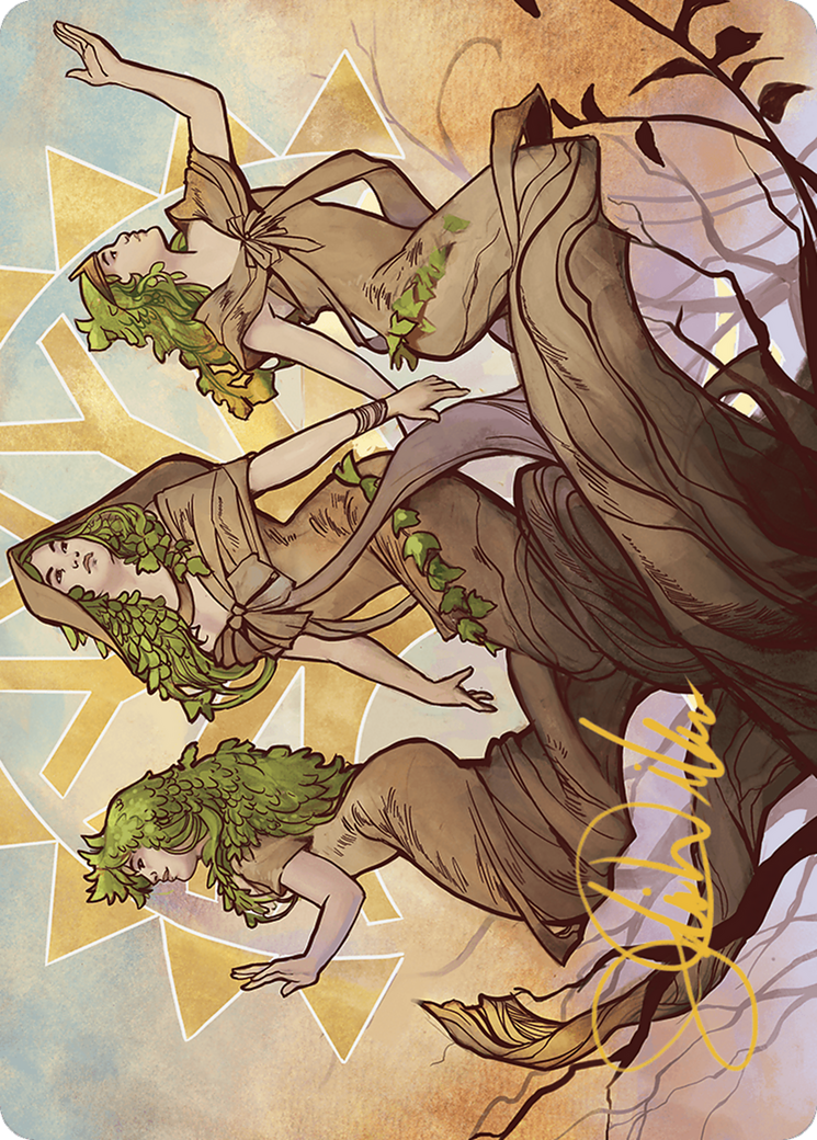 Image of Trostani, Three Whispers // Trostani, Three Whispers (AMKM-037) - Murders at Karlov Manor Art Series (Borderless) Foil