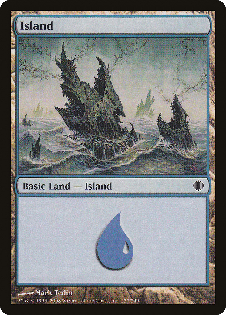 Image of Island (237) (ALA-237) - Shards of Alara Foil