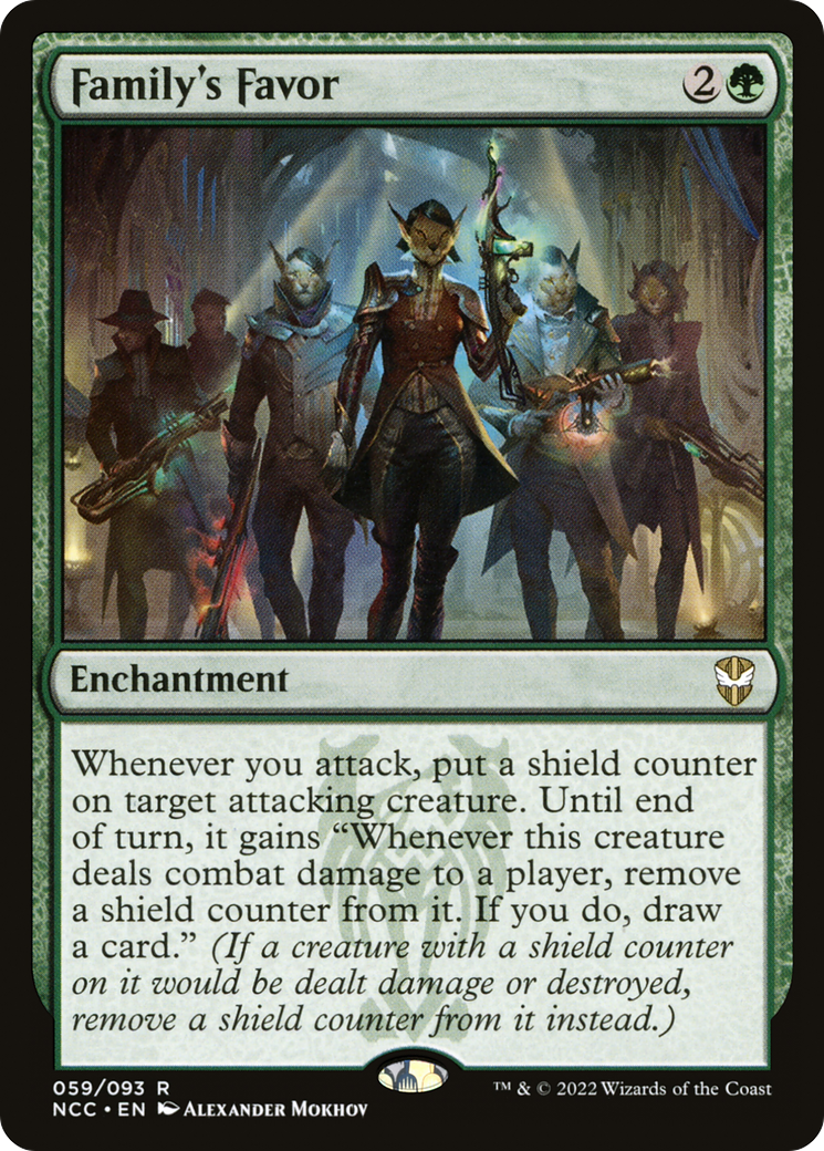 Image of Family's Favor (NCC-059) - New Capenna Commander