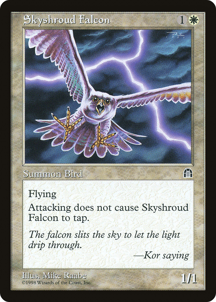 Image of Skyshroud Falcon (STH-) - Stronghold