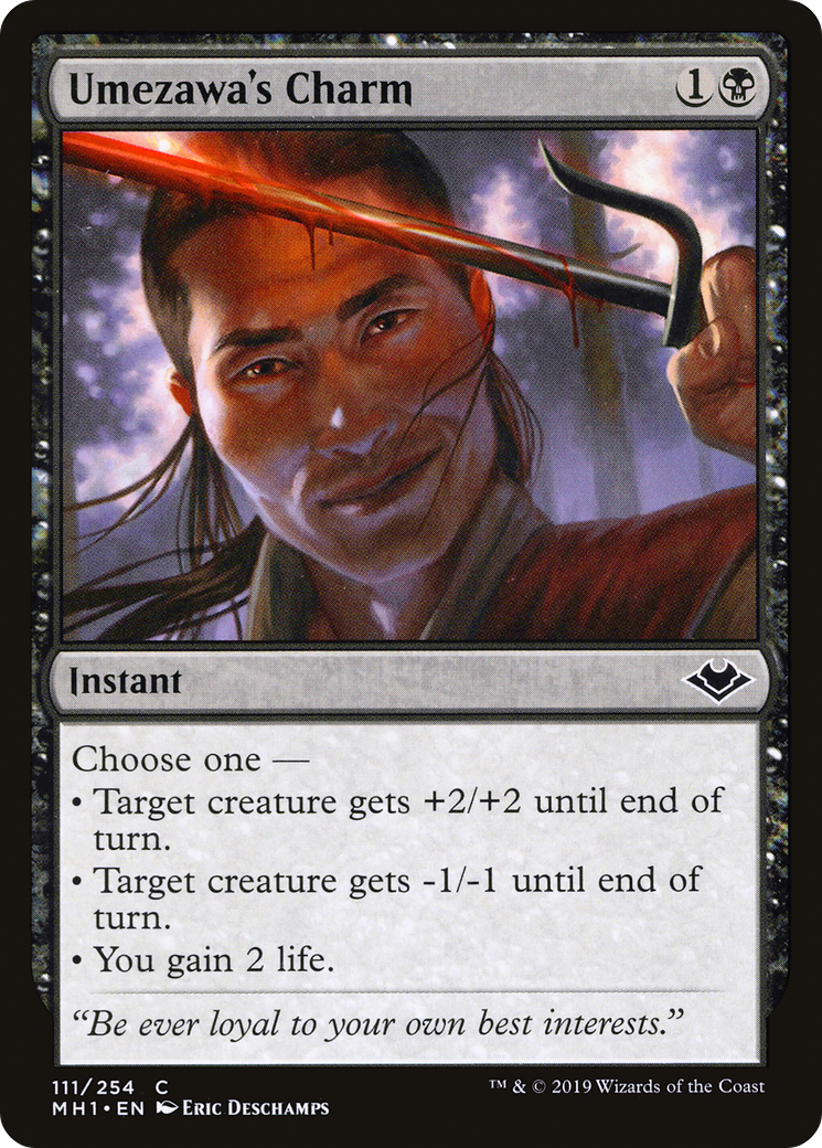 Image of Umezawa's Charm (MH1-111) - Modern Horizons