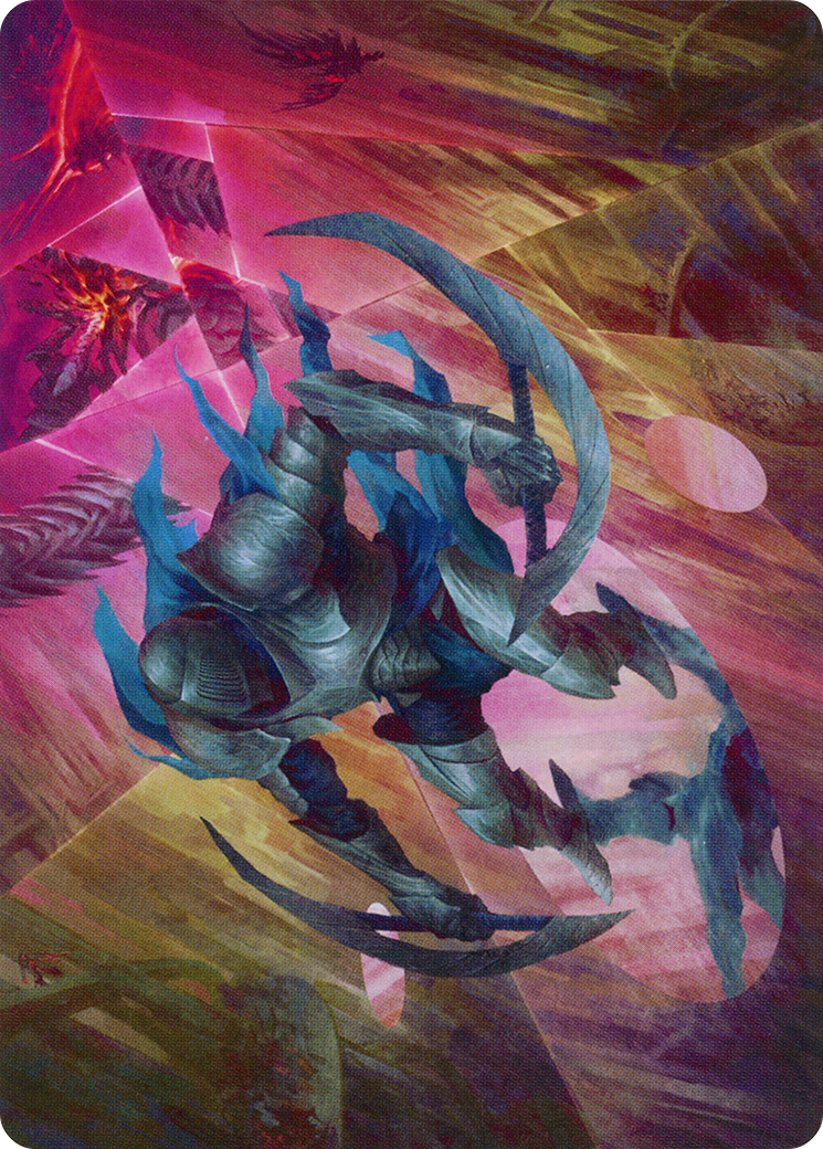 Image of Xerex Strobe-Knight // Xerex Strobe-Knight (AMOM-020) - March of the Machine Art Series (Borderless) Foil