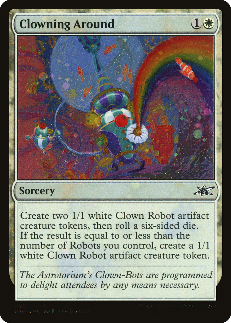 Image of Clowning Around (Galaxy Foil) (UNF-292) - Unfinity Foil