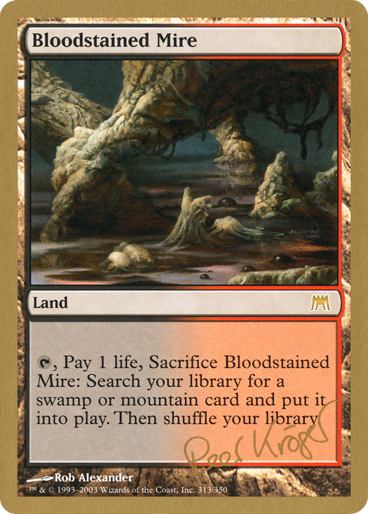 Image of Bloodstained Mire - 2003 Peer Kroger (ONS) (WCD-PK313) - World Championship Decks 2003