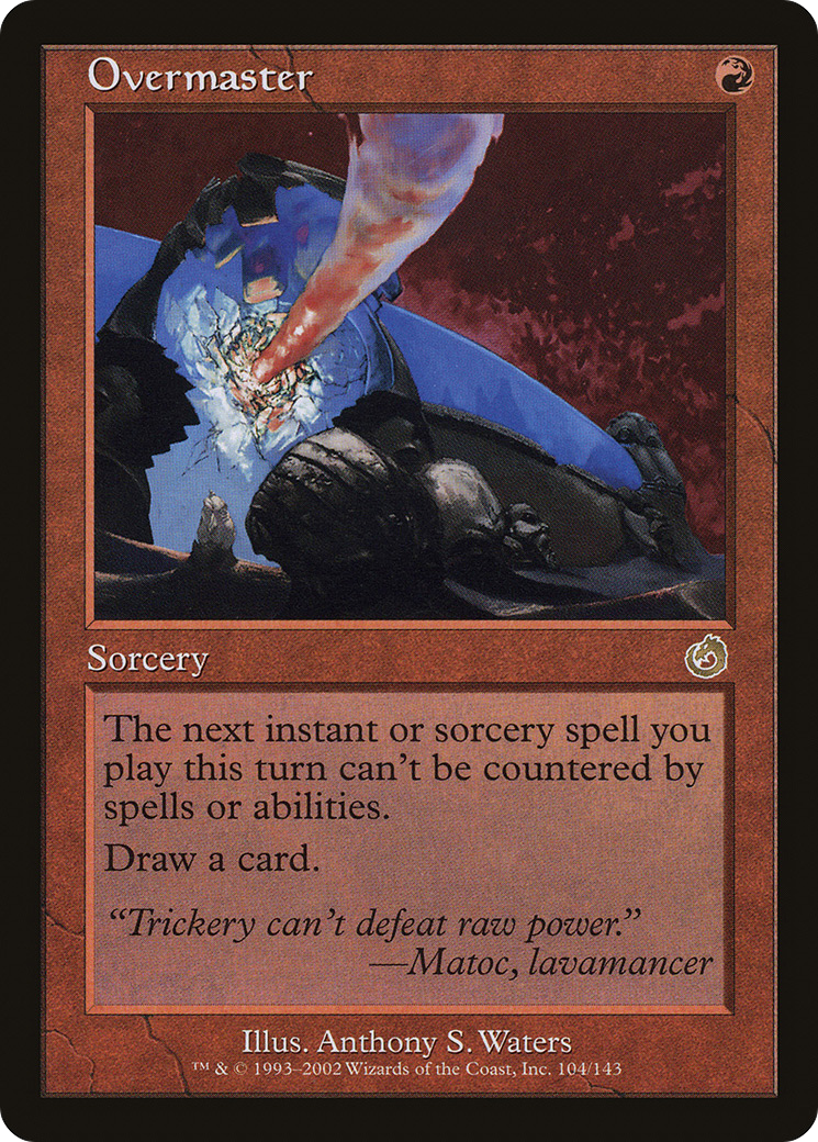Image of Overmaster (TOR-104) - Torment