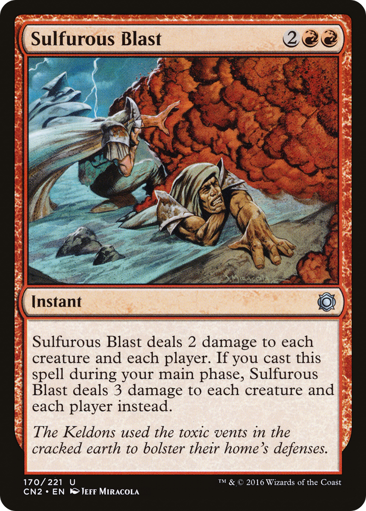 Image of Sulfurous Blast (CN2-170) - Conspiracy: Take the Crown