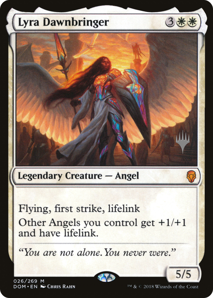 Image of Lyra Dawnbringer (PPM20-026) - Dominaria Promos Foil