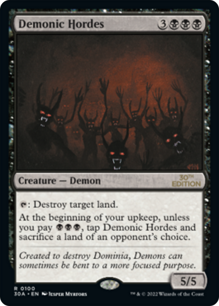 Image of Demonic Hordes (30A-100) - 30th Anniversary Edition