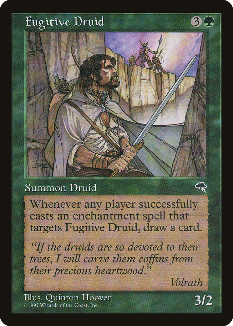 Image of Fugitive Druid (TMP-229) - Tempest