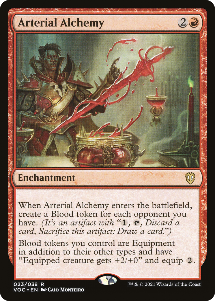 Image of Arterial Alchemy (VOC-023) - Crimson Vow Commander