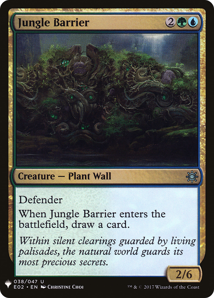 Image of Jungle Barrier (LIST-E02-38) - The List