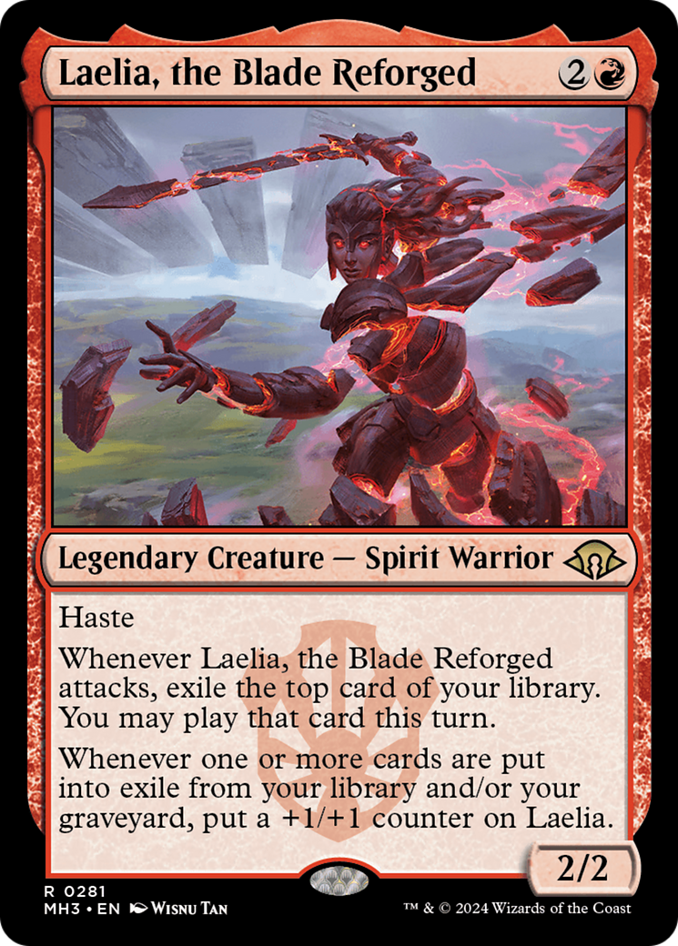 Image of Laelia, the Blade Reforged (MH3-281) - Modern Horizons 3 Foil
