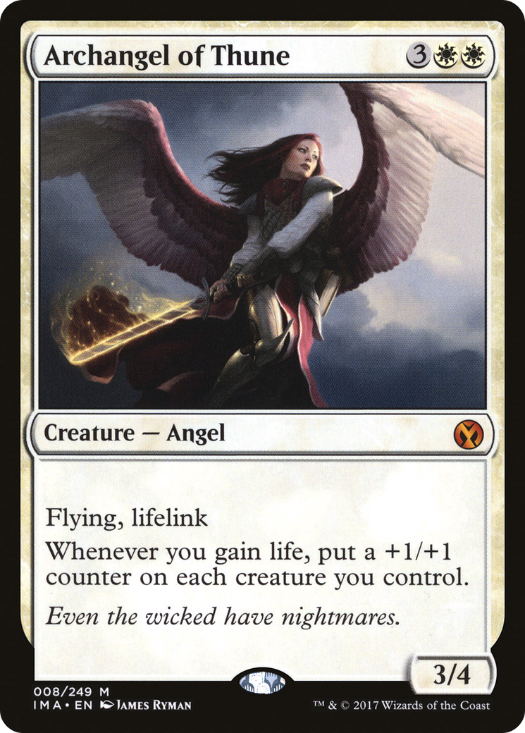 Image of Archangel of Thune (IMA-008) - Iconic Masters