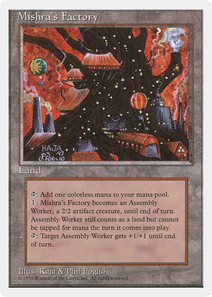Image of Mishra's Factory (4ED-) - Fourth Edition