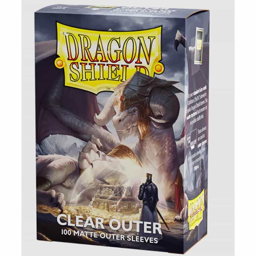 Dragon Shield Clear Outer Matte Sleeves