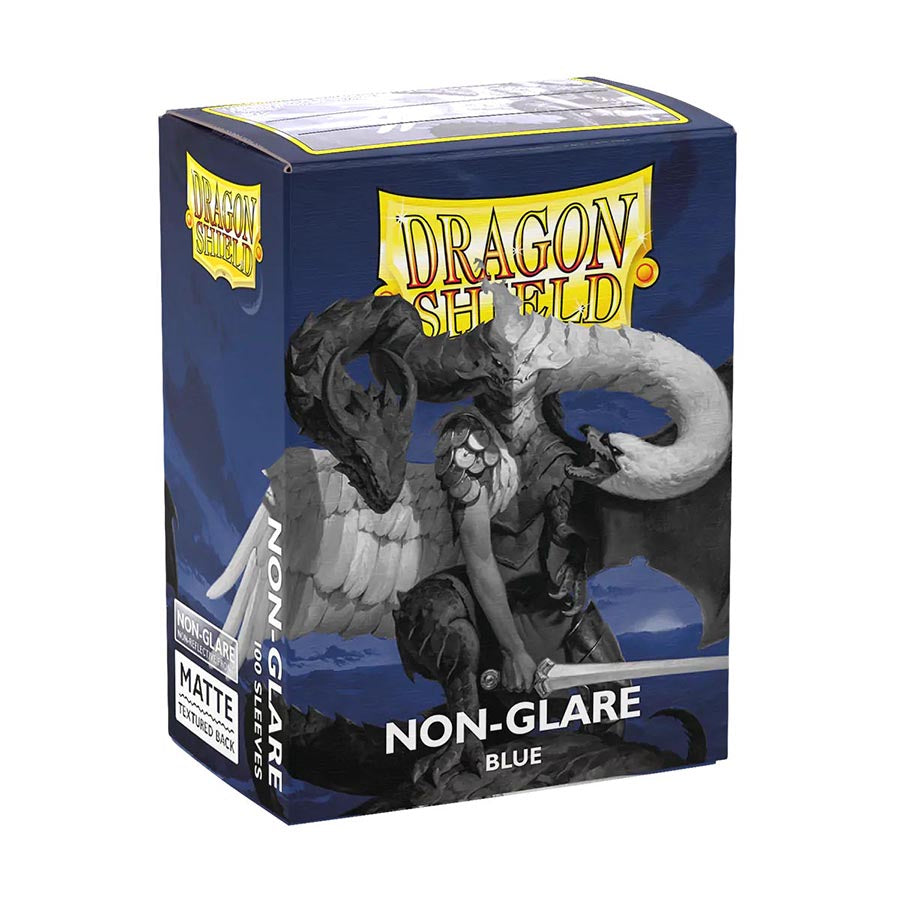 Image of DRAGON SHIELD: MATTE NON-GLARE: BLUE (100CT)