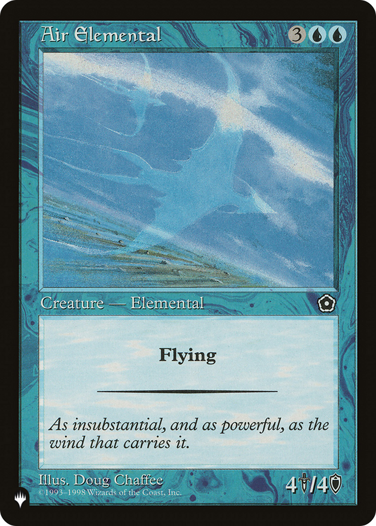 Image of Air Elemental (LIST-P02-31) - The List