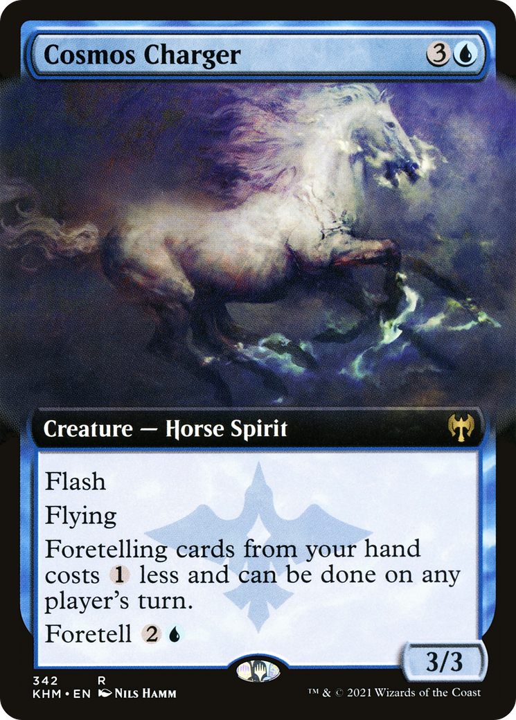 Image of Cosmos Charger (KHM-342) - Kaldheim: (Extended Art) Foil
