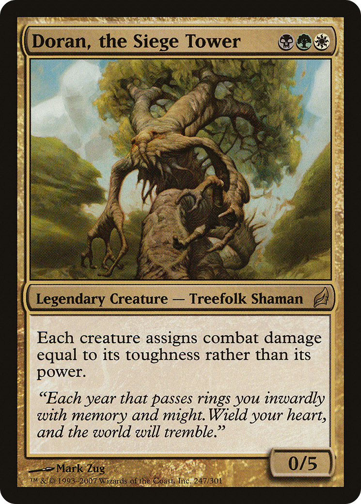 Image of Doran, the Siege Tower (LRW-247) - Lorwyn