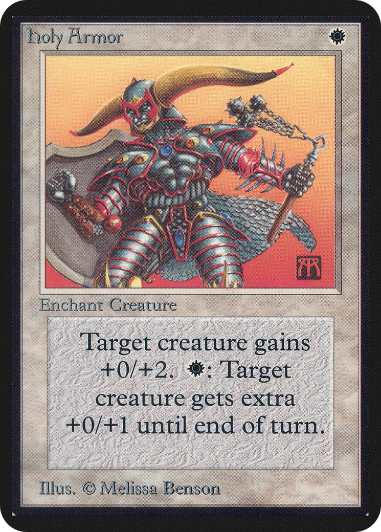 Image of Holy Armor (LEA-) - Limited Edition Alpha
