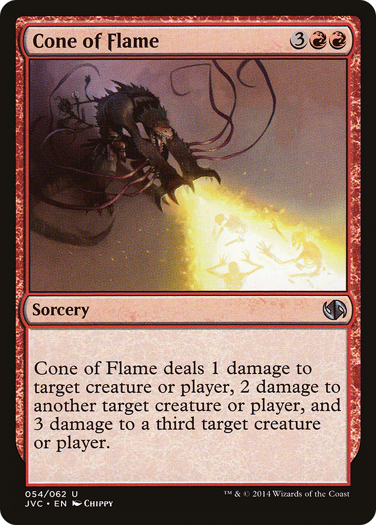 Image of Cone of Flame (DD3-054) - Duel Decks Anthology: Jace vs. Chandra