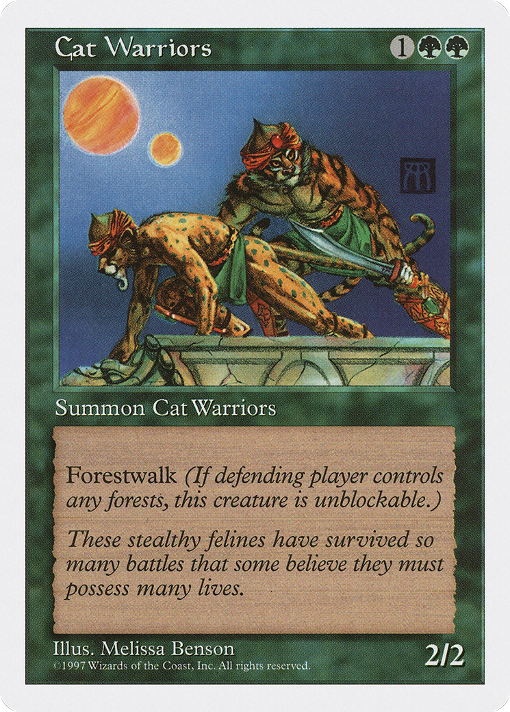 Image of Cat Warriors (5ED-) - Fifth Edition
