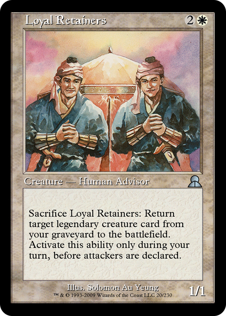 Image of Loyal Retainers (ME3-020) - Masters Edition III Foil