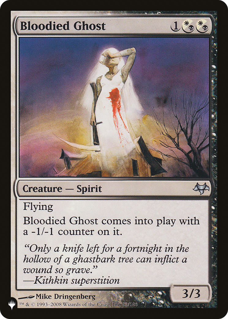 Image of Bloodied Ghost (LIST-EVE-83) - The List