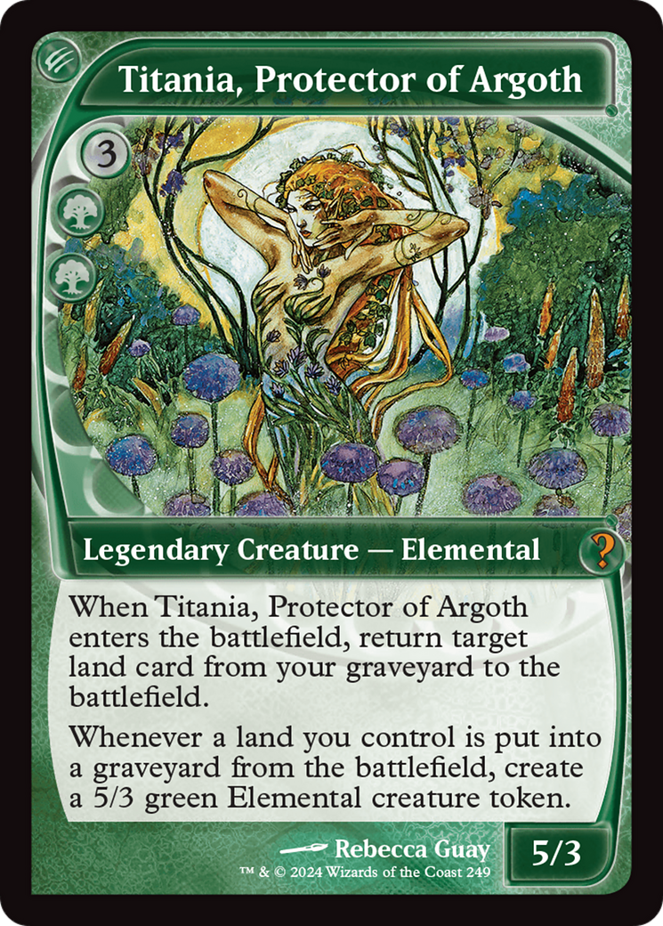 Image of Titania, Protector of Argoth (Future Sight) (MB2-249) - Mystery Booster 2 Foil