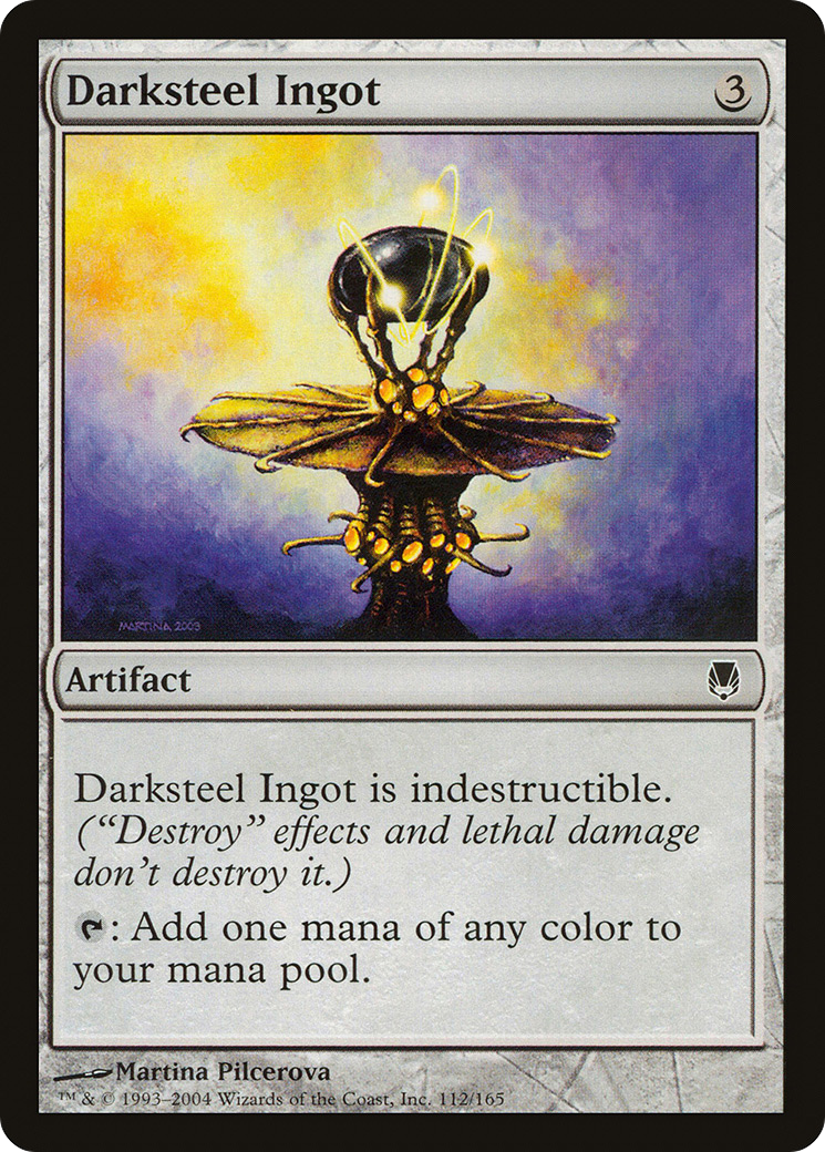 Image of Darksteel Ingot (DST-112) - Darksteel Foil