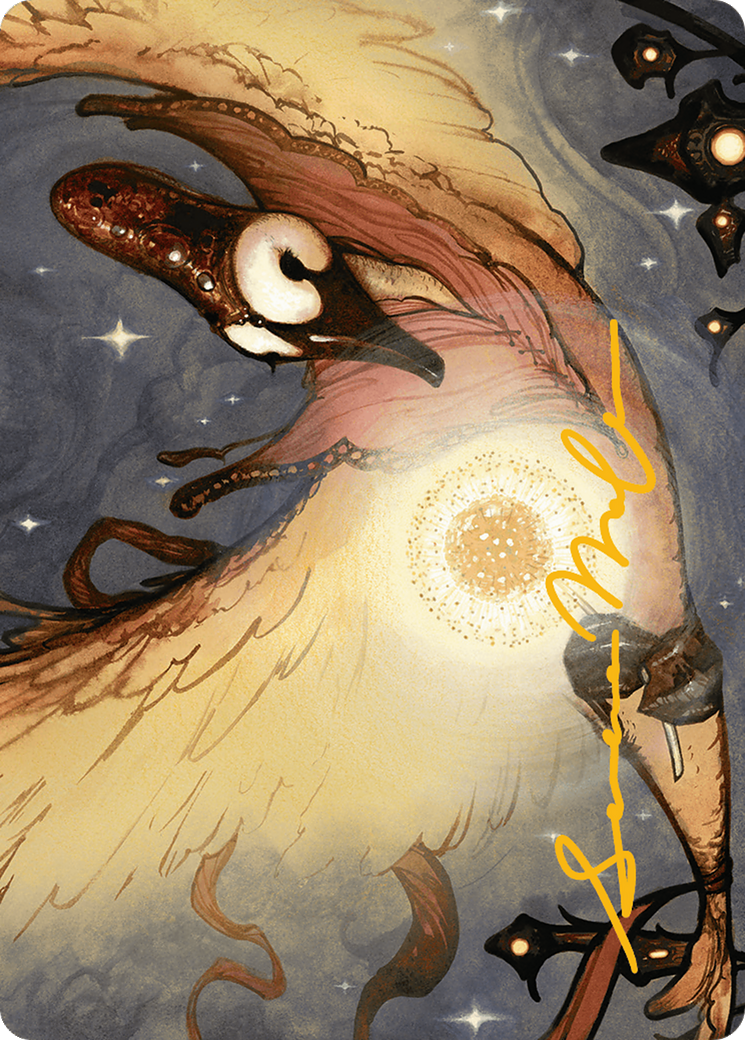 Image of Salvation Swan // Salvation Swan (ABLB-038) - Bloomburrow Art Series (Borderless)