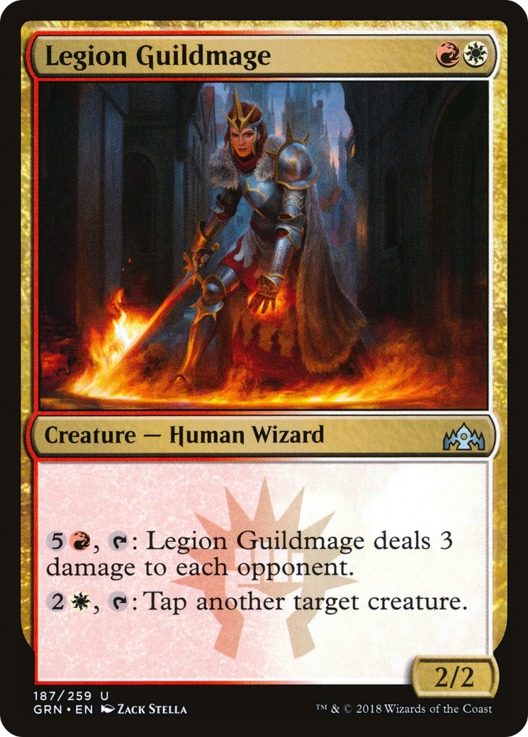Image of Legion Guildmage (GRN-187) - Guilds of Ravnica Foil