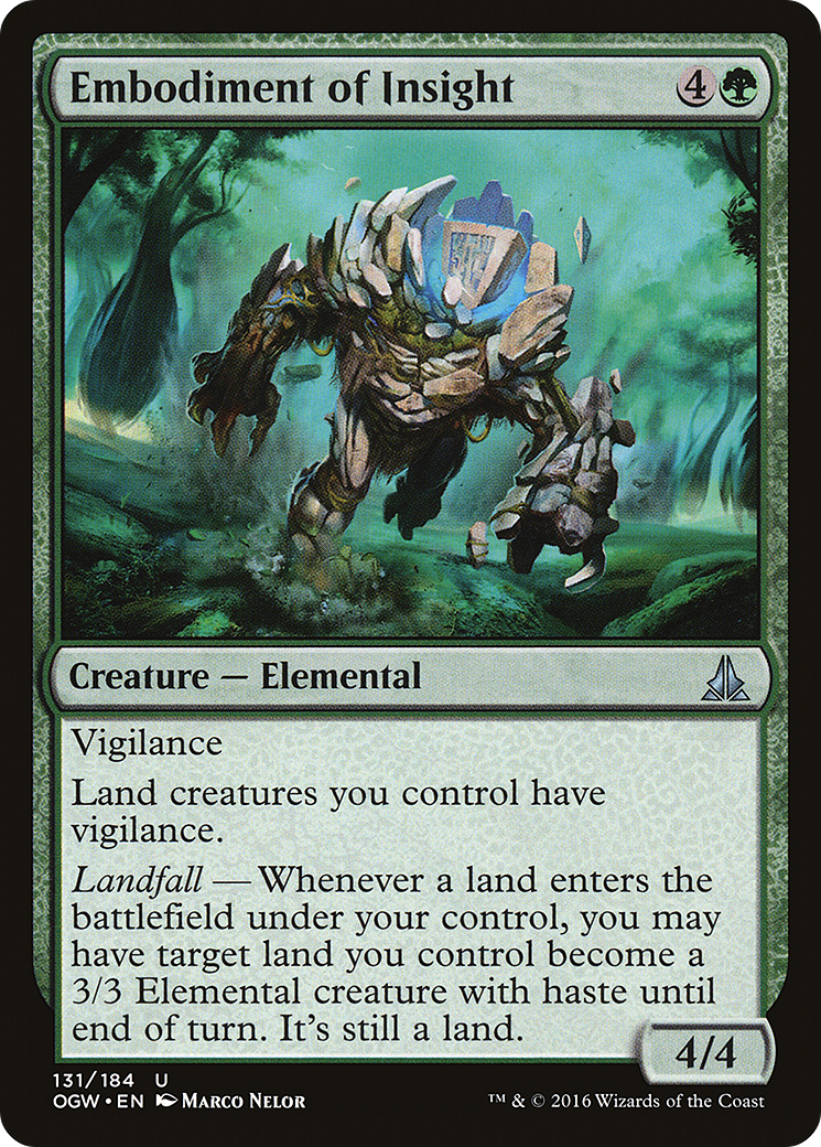 Image of Embodiment of Insight (OGW-131) - Oath of the Gatewatch