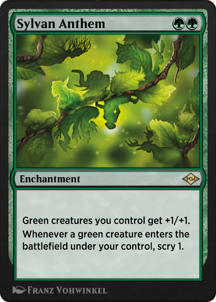 Image of Sylvan Anthem (J21-649) - Jumpstart: Historic Horizons