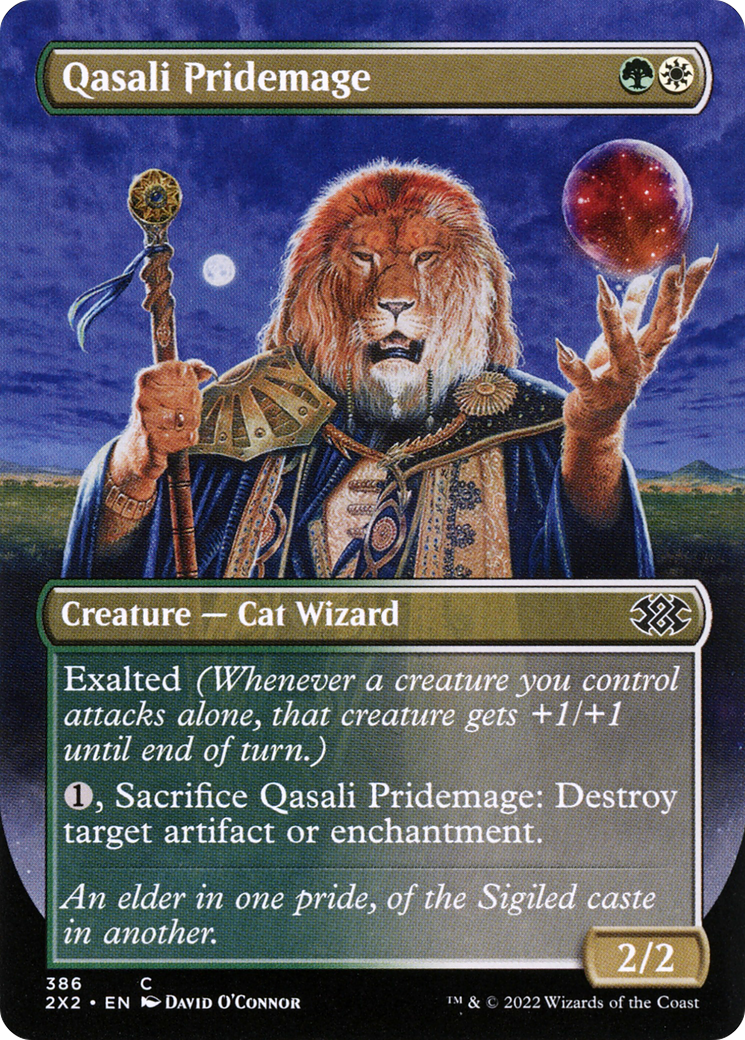 Image of Qasali Pridemage (Borderless) (2X2-386) - Double Masters 2022 (Borderless)