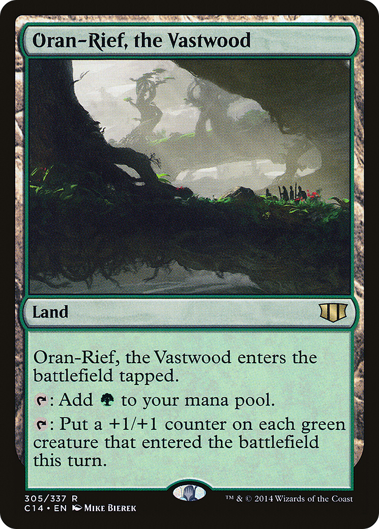 Image of Oran-Rief, the Vastwood (C14-305) - Commander 2014