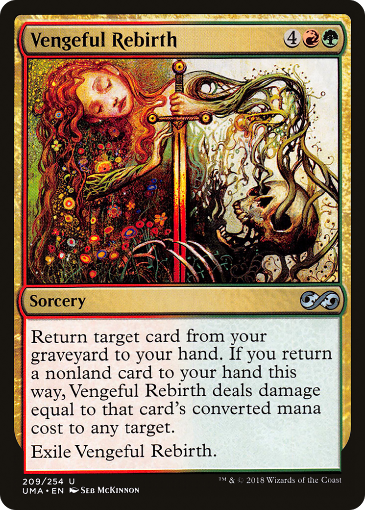 Image of Vengeful Rebirth (UMA-209) - Ultimate Masters Foil
