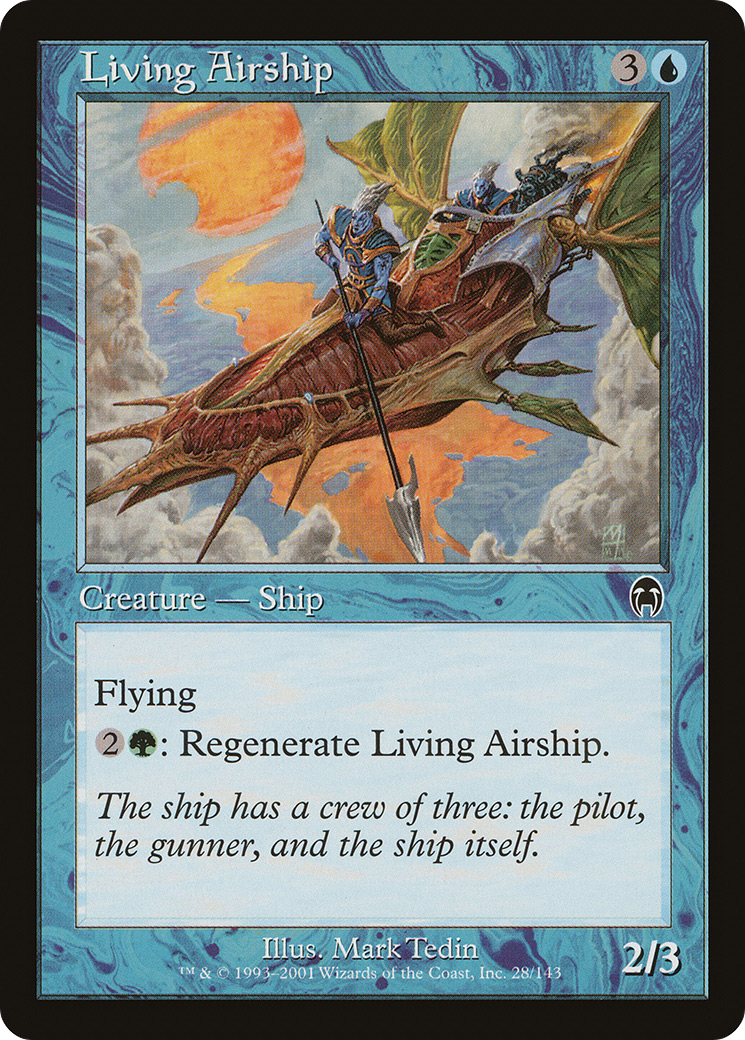 Image of Living Airship (APC-028) - Apocalypse Foil