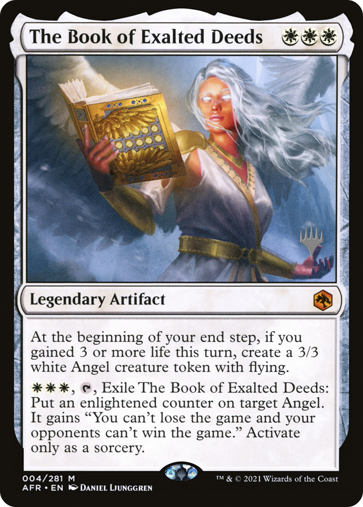 Image of The Book of Exalted Deeds (PPAFR-004) - Adventures in the Forgotten Realms Promos Foil