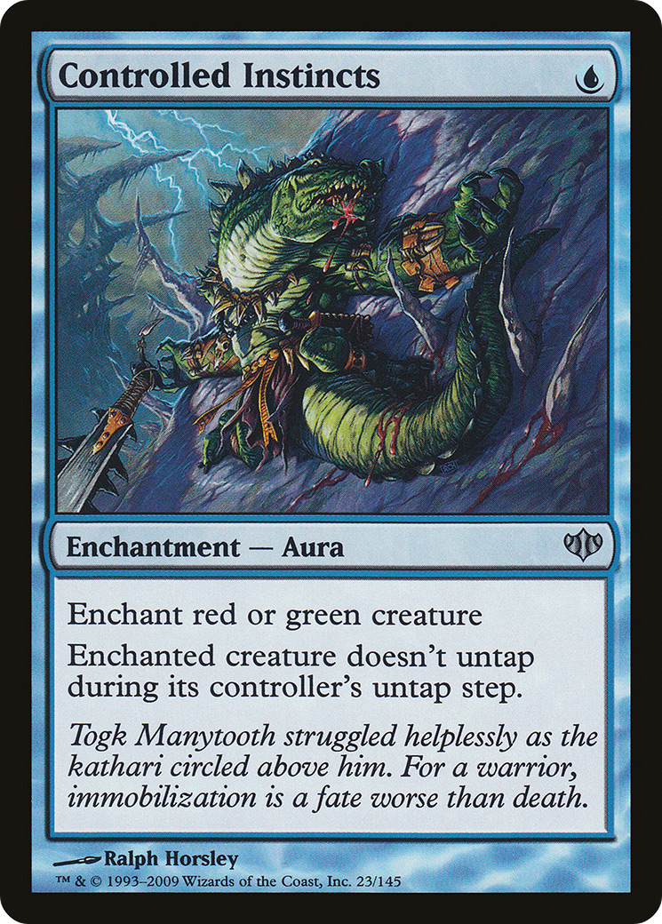 Image of Controlled Instincts (CON-023) - Conflux Foil
