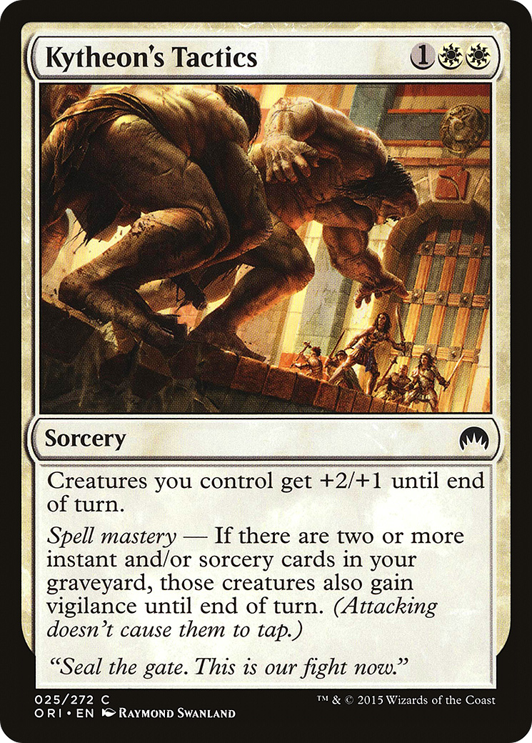 Image of Kytheon's Tactics (ORI-025) - Magic Origins