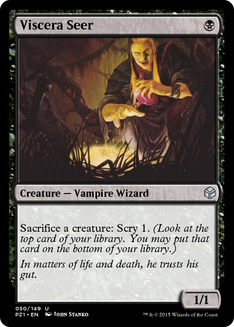 Image of Viscera Seer (PZ1-050) - Legendary Cube Prize Pack Foil