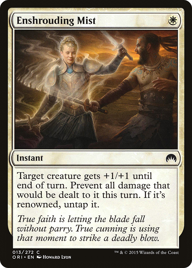 Image of Enshrouding Mist (ORI-013) - Magic Origins Foil