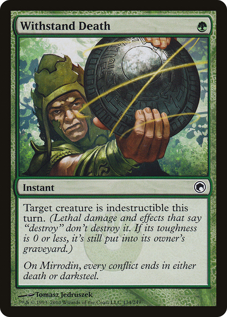 Image of Withstand Death (SOM-134) - Scars of Mirrodin Foil