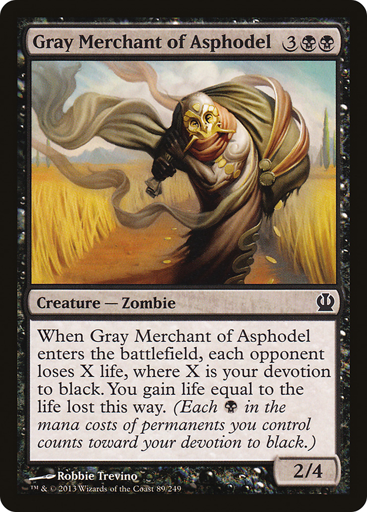 Image of Gray Merchant of Asphodel (THS-089) - Theros