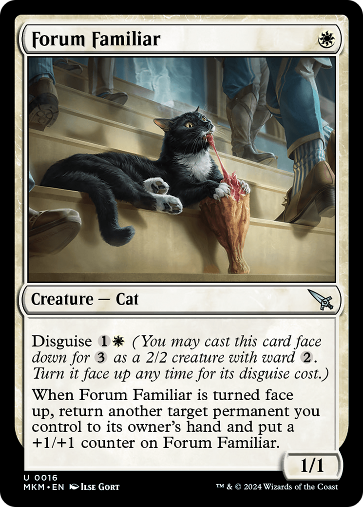 Image of Forum Familiar (MKM-016) - Murders at Karlov Manor Foil