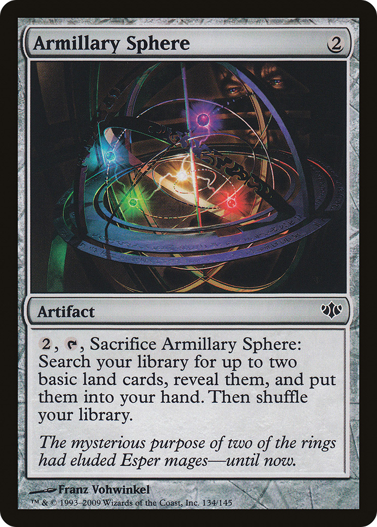 Image of Armillary Sphere (CON-134) - Conflux Foil