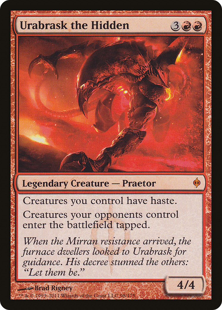 Image of Urabrask the Hidden (NPH-098) - New Phyrexia
